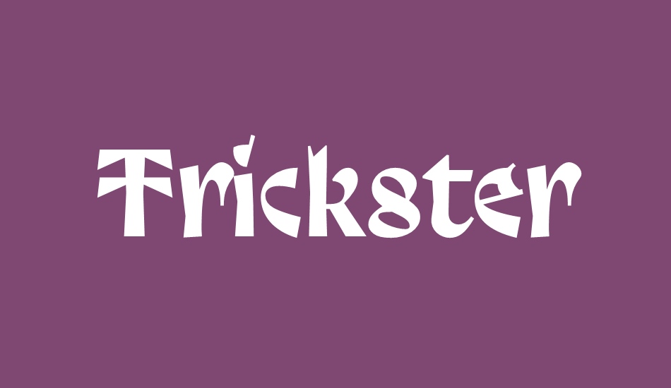 trickster font big