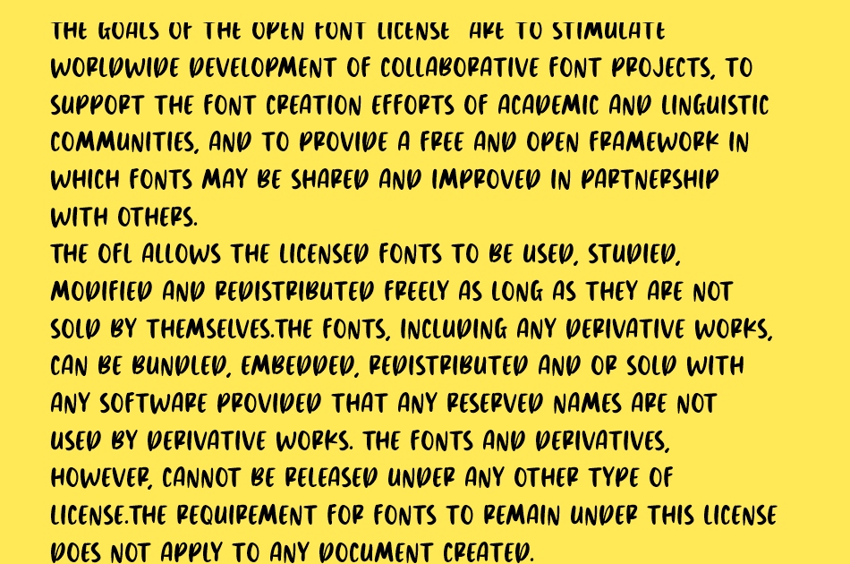 Trikers font 1