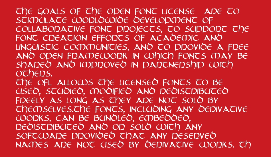 tristram font 1