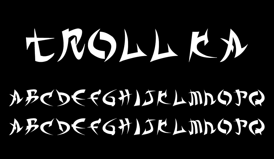 troll-kabbá-font font