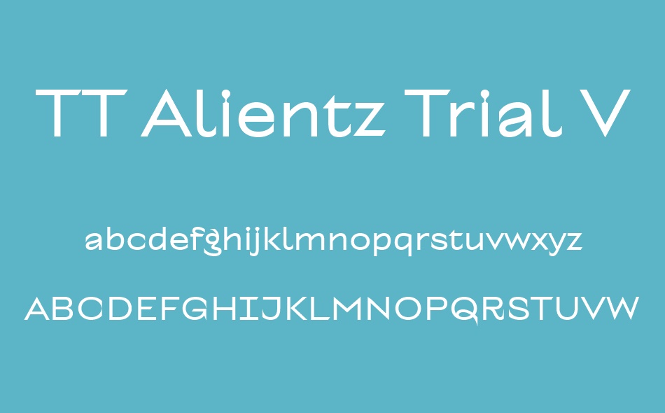 TT Alientz Serif font