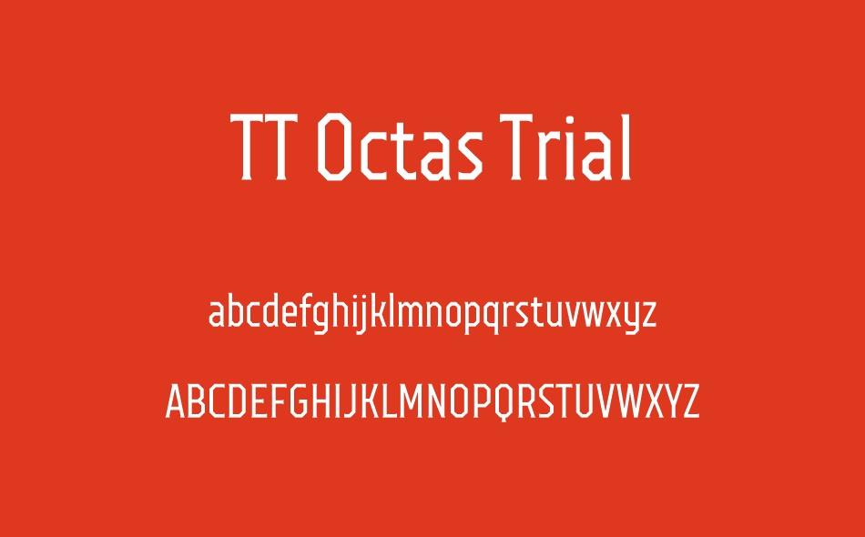 TT Octas font