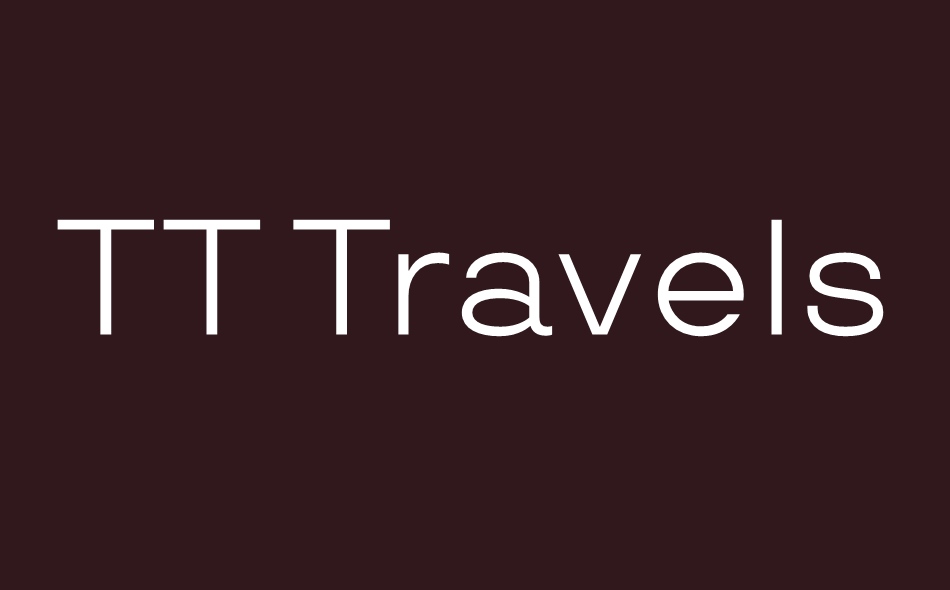 TT Travels font big