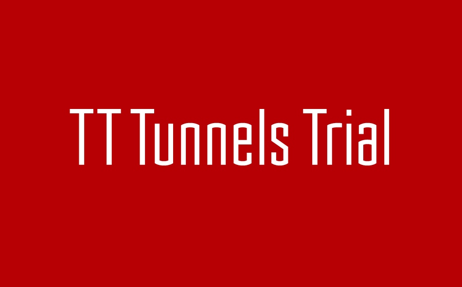 TT Tunnels font big