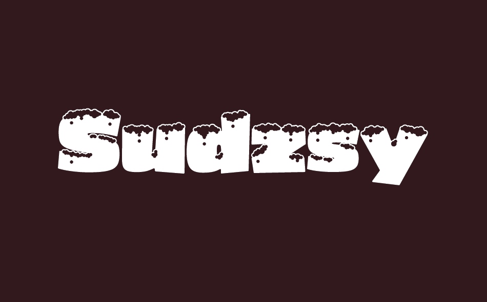 Sudzsy font big