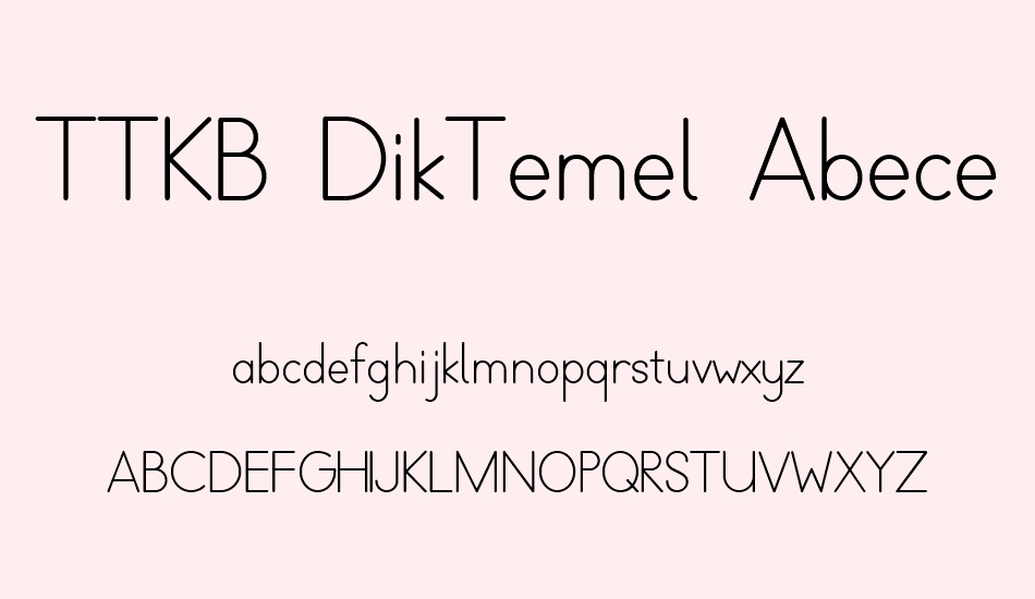 ttkb-diktemel-abece font