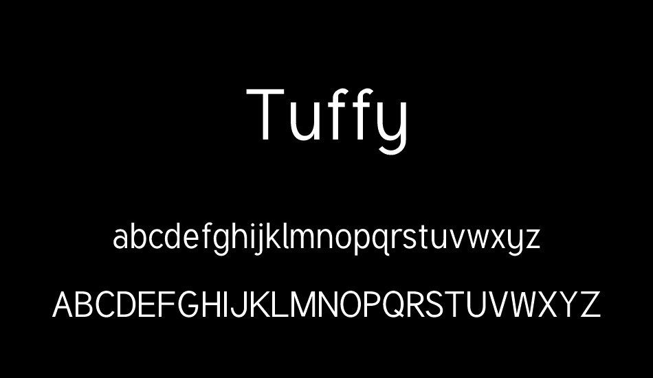 tuffy font