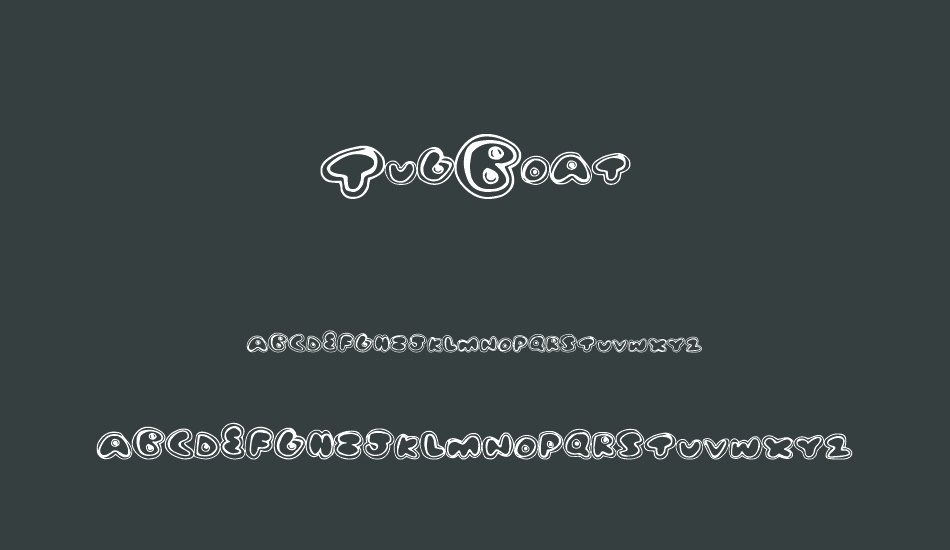 tugboat font