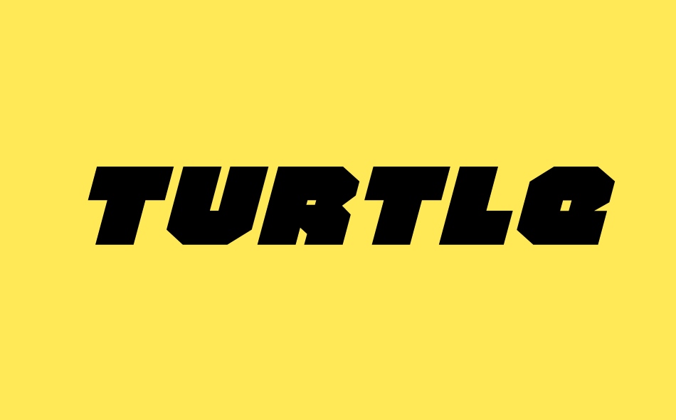Turtle Mode font big