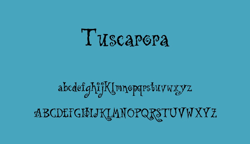 tuscarora font