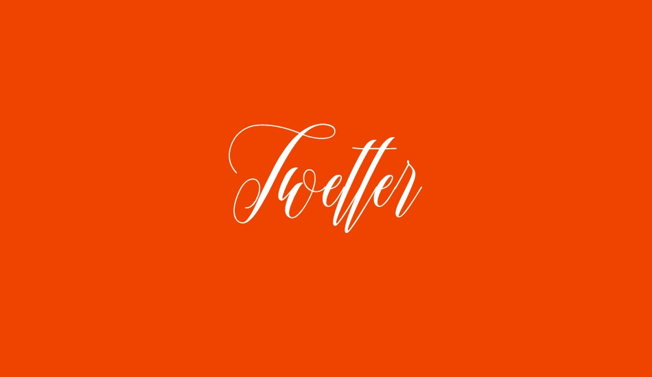 twetter font big
