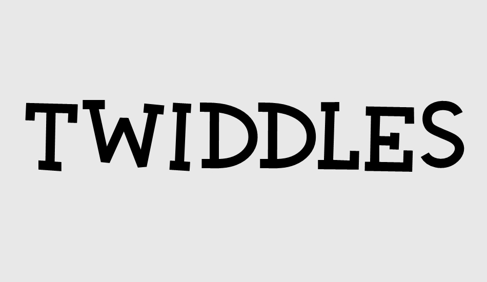 twiddlestix font big