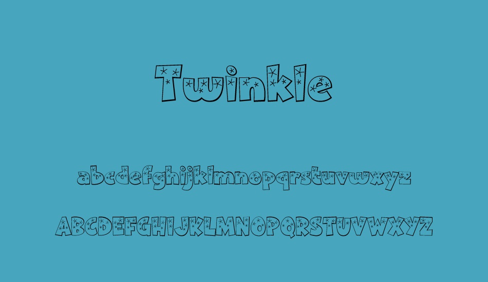 twinkle font