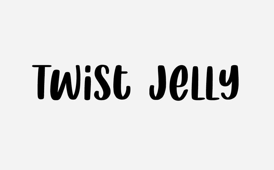 Twist Jelly font big