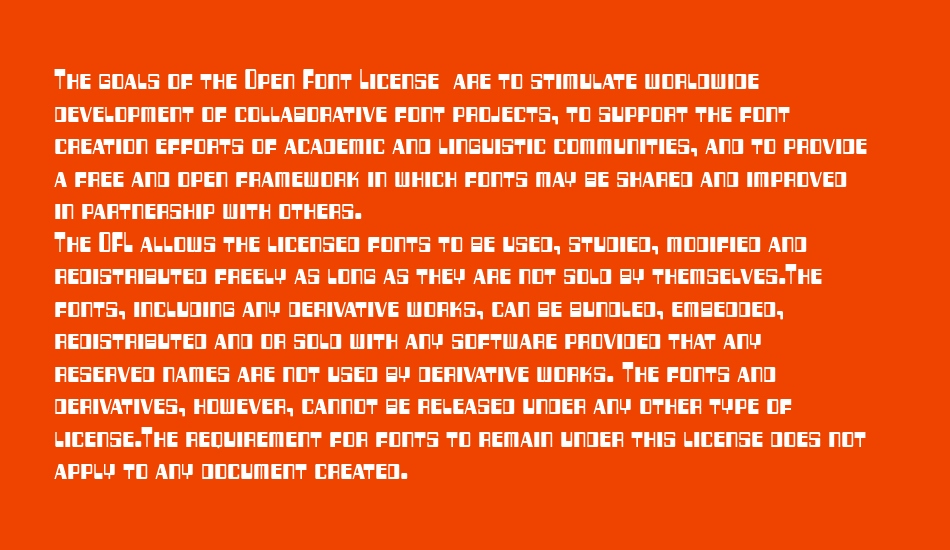 Two Fifty Six Bytes font 1