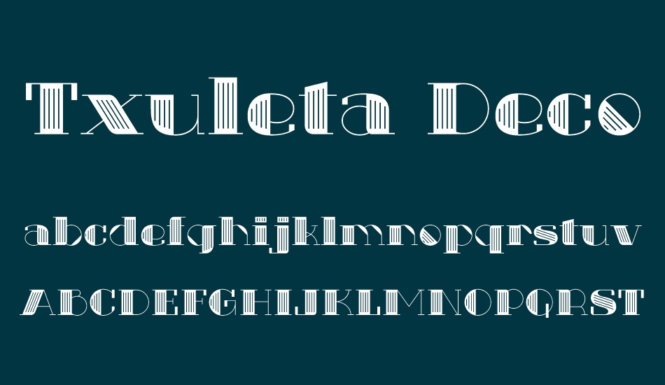 txuleta-deco font