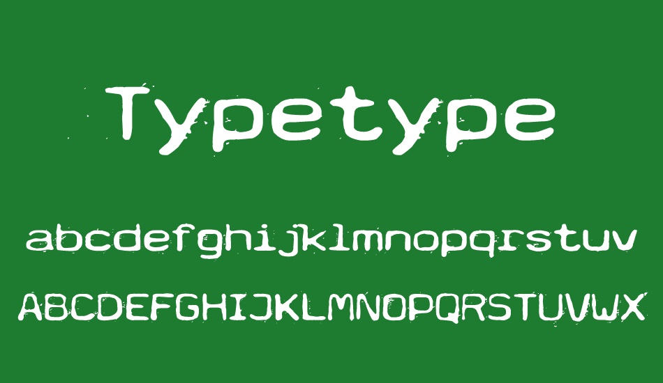 typetype font