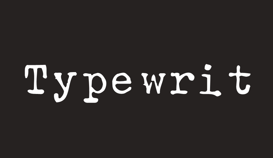typewriter-rustic-rnh font big
