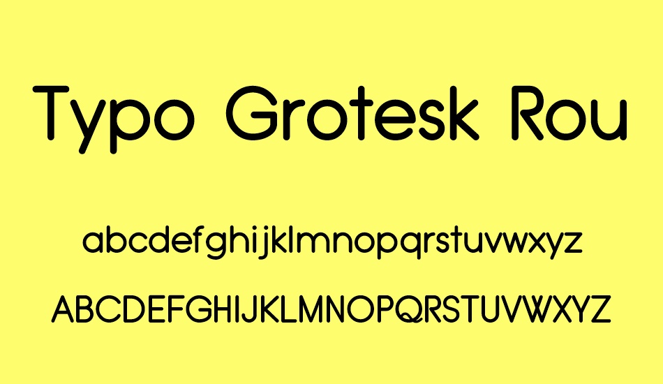 typo-grotesk-rounded font
