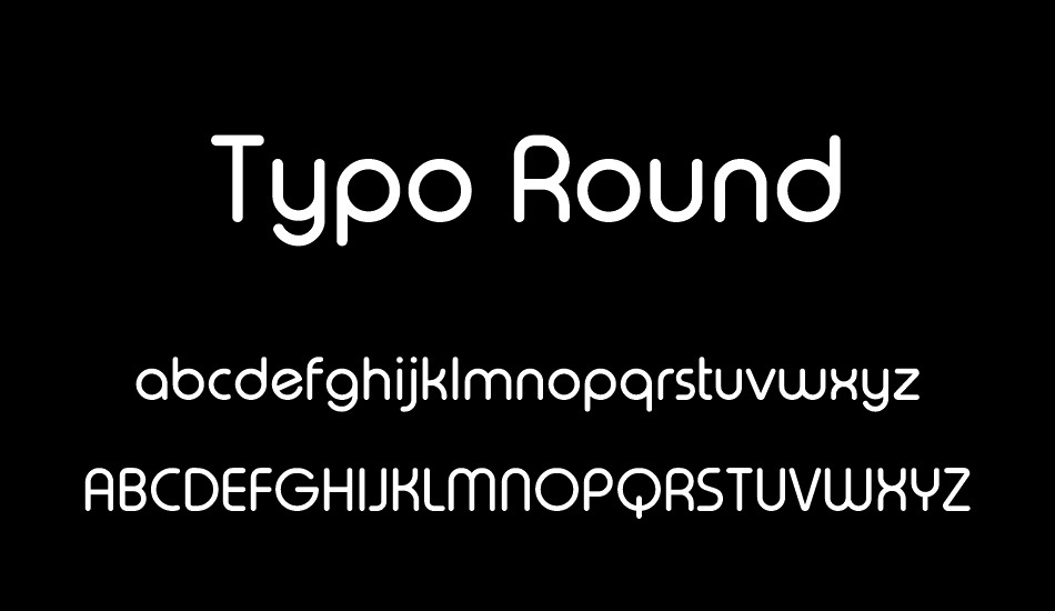 typo-round-regular-demo font