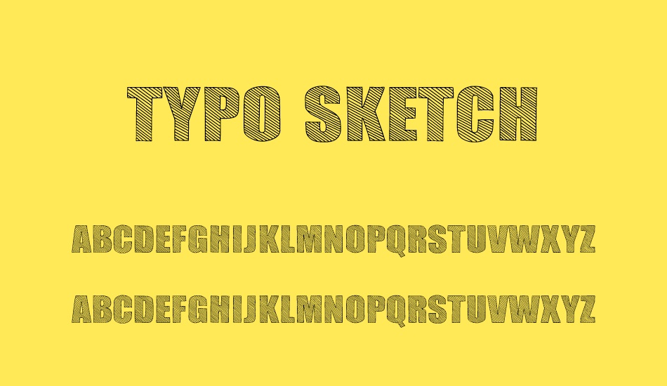 typo-sketch-demo font