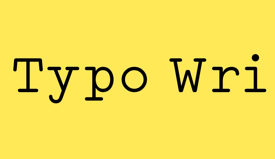 typo-writer-demo font big