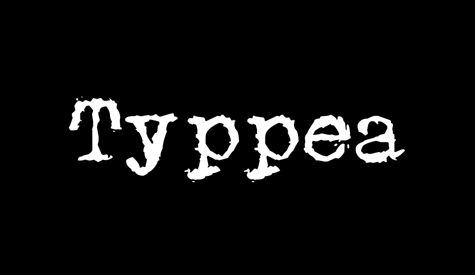 typpea font big