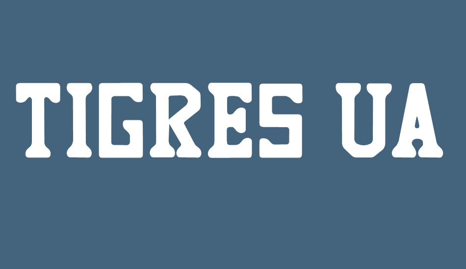 tıgres-uanl font big