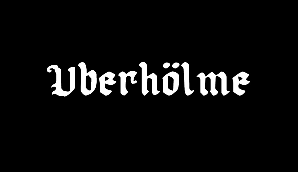 uberhölme font big