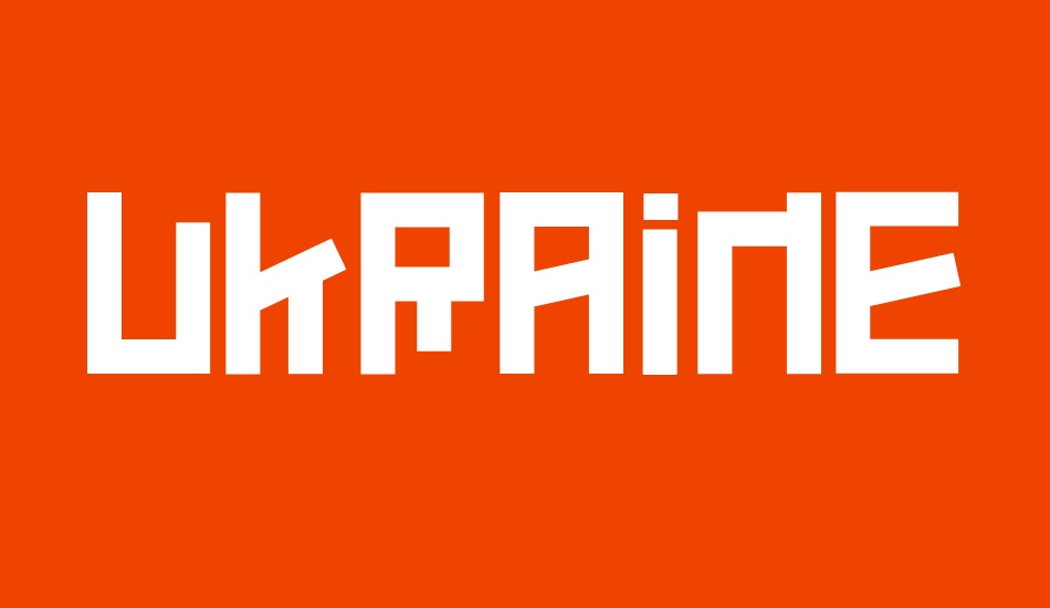 ukraine font big