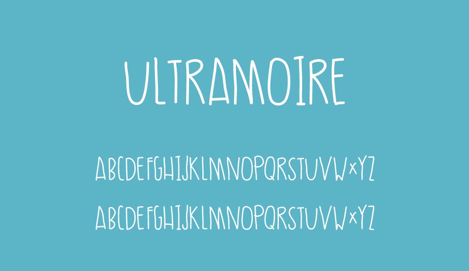 ultramoire font