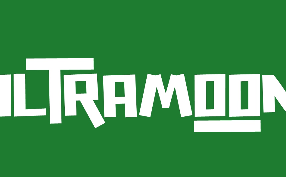 Ultramoon font big