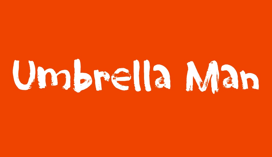 umbrella-man-demo font big