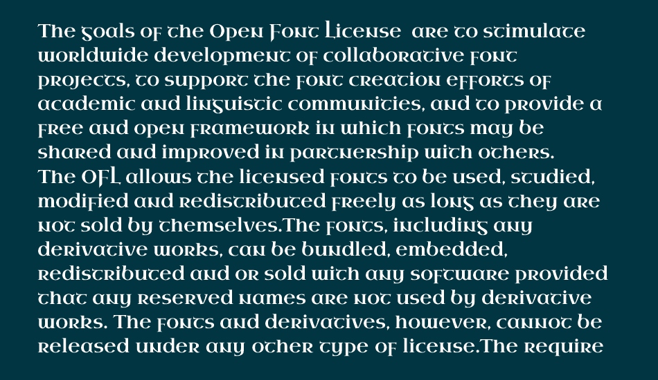 uncial-antiqua font 1