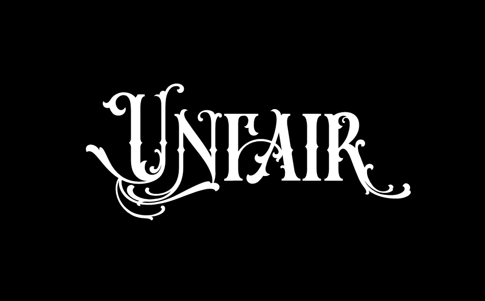 Unfair Shares font big