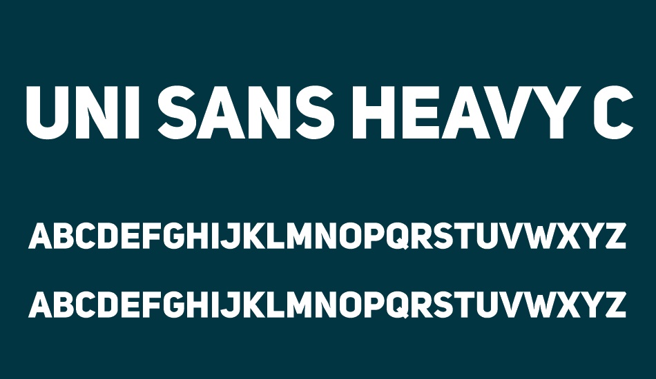 uni-sans-heavy-caps font