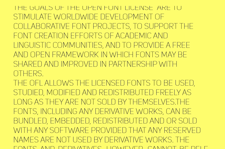 Uni Sans Family font 1