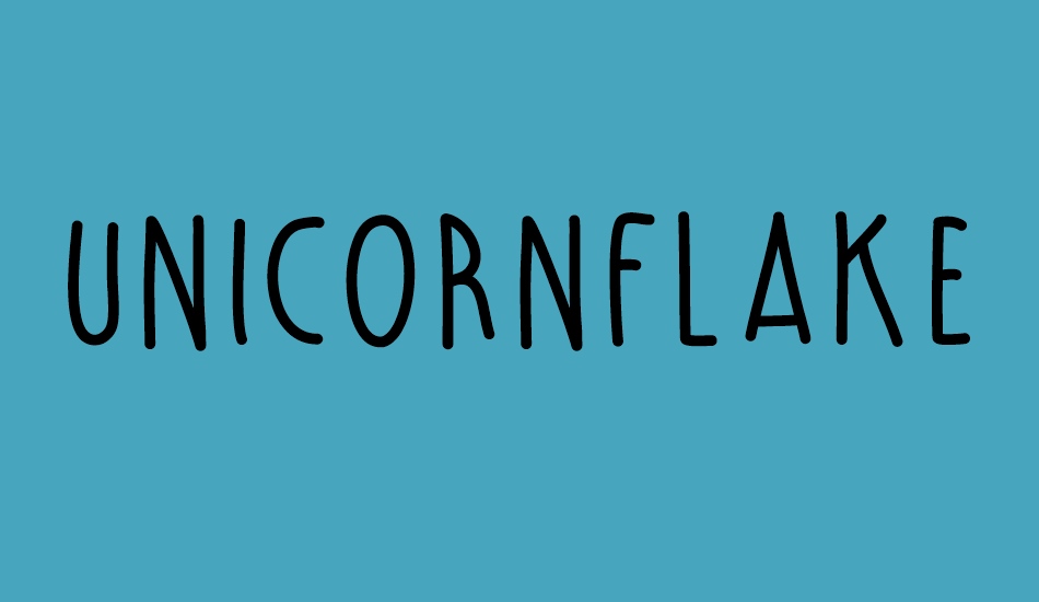 unicornflakes font big