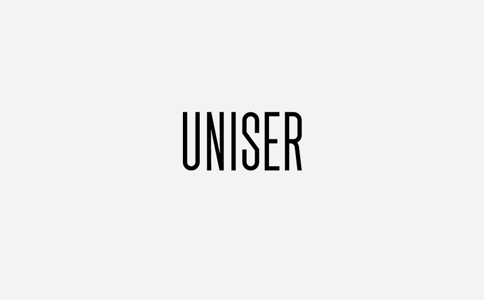 Uniser font big