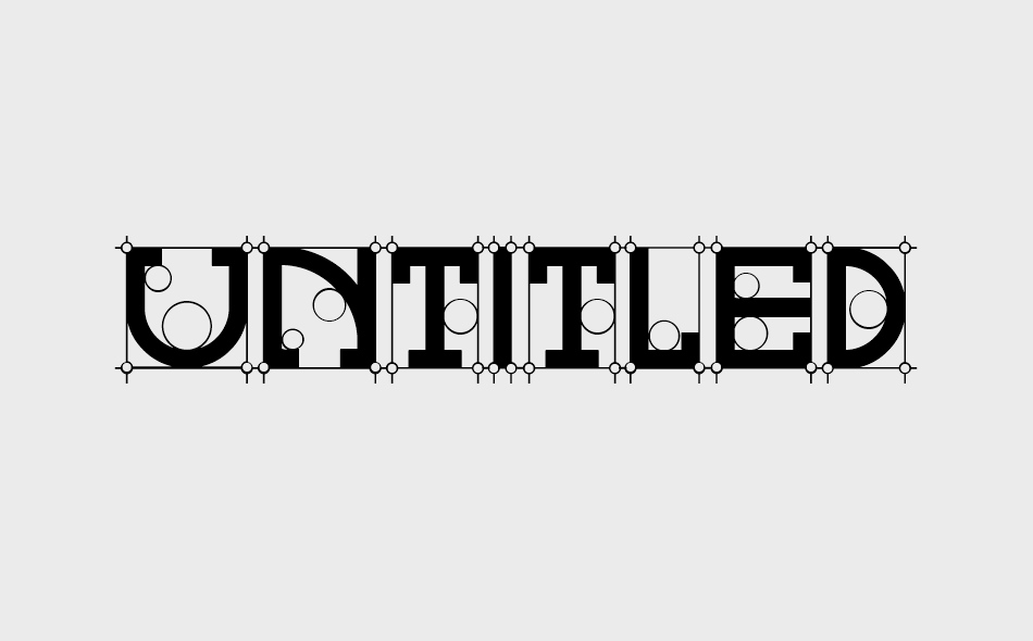 Untitled font big