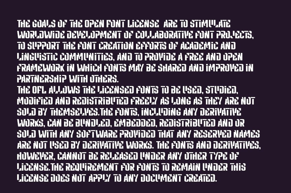 Untrouble font 1