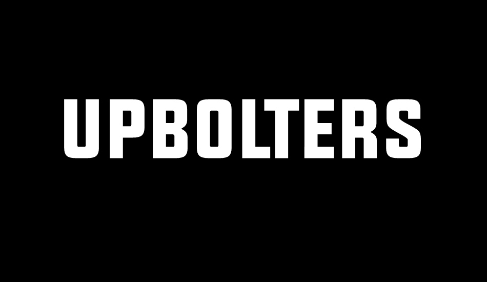 upbolters font big