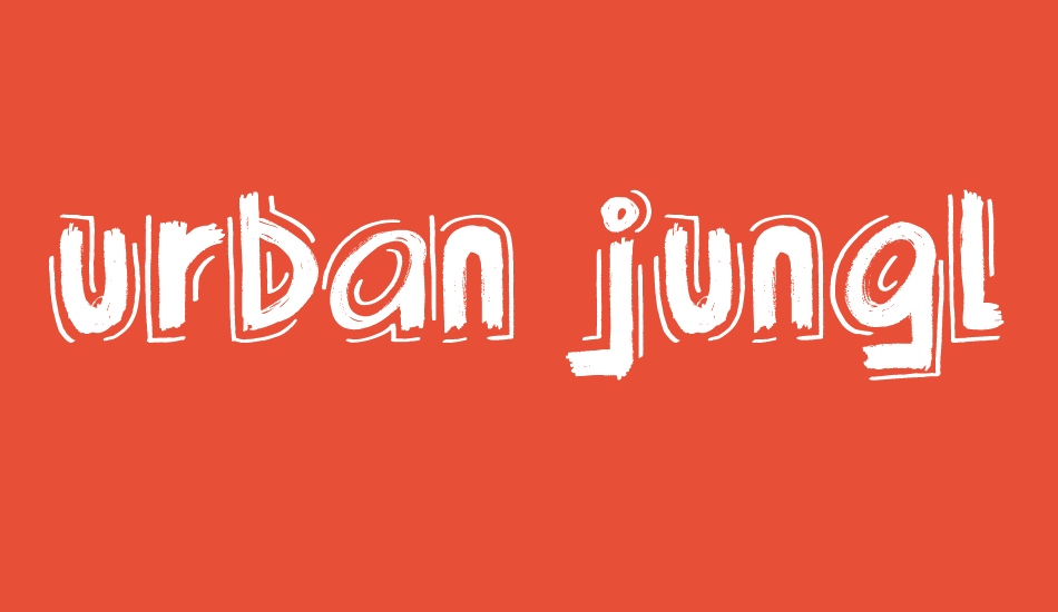 urban-jungle font big