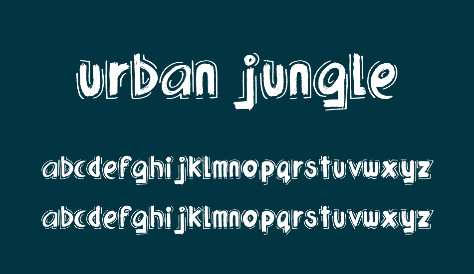 urban-jungle font
