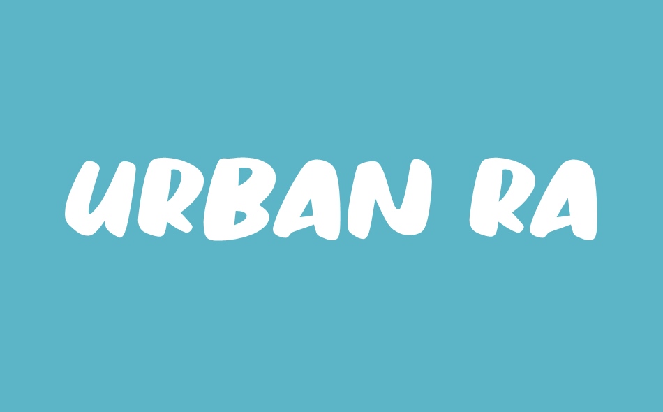 Urban Ranger font big