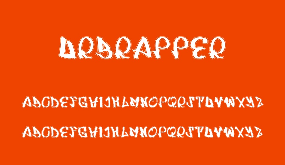 urbrapper font