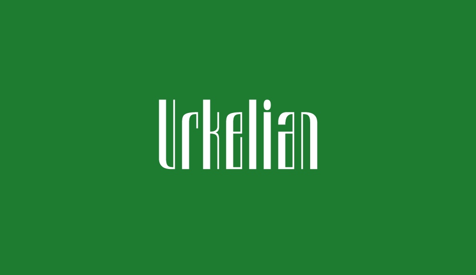 urkelian font big