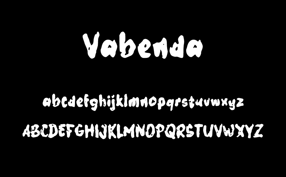 Vabenda font