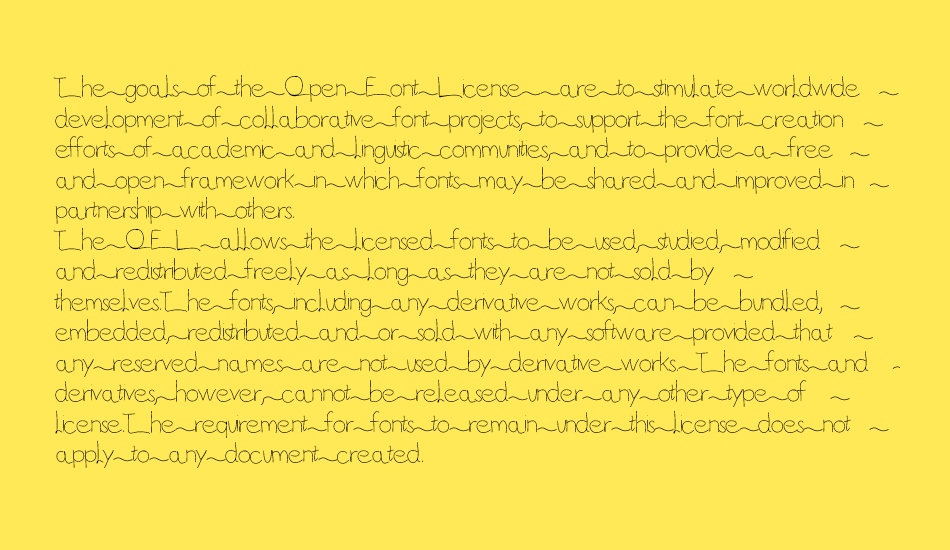 vague font 1