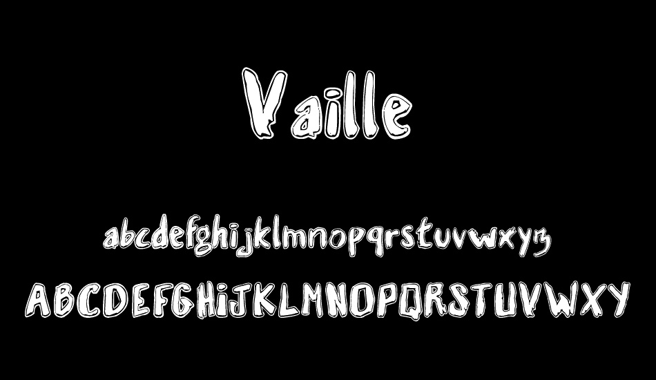 vaille font